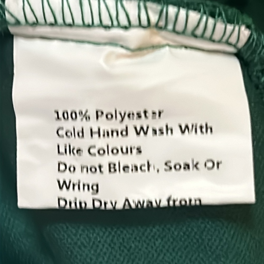 Sage + Paige Take Me To The Tropics Dress Forest Green Size XS NWT - Picture 11 of 11